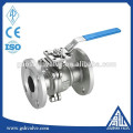 stainless steel flanged type ball valve